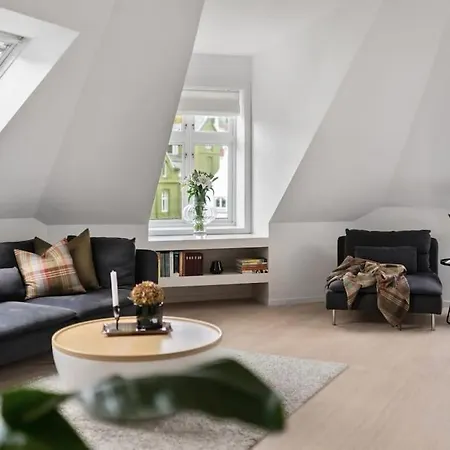 Apartment Nydelig Toppleilighet Med Terrasse Midt I Sentrum