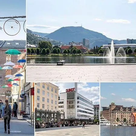 Nydelig Toppleilighet Med Terrasse Midt I Sentrum Apartman Bergen